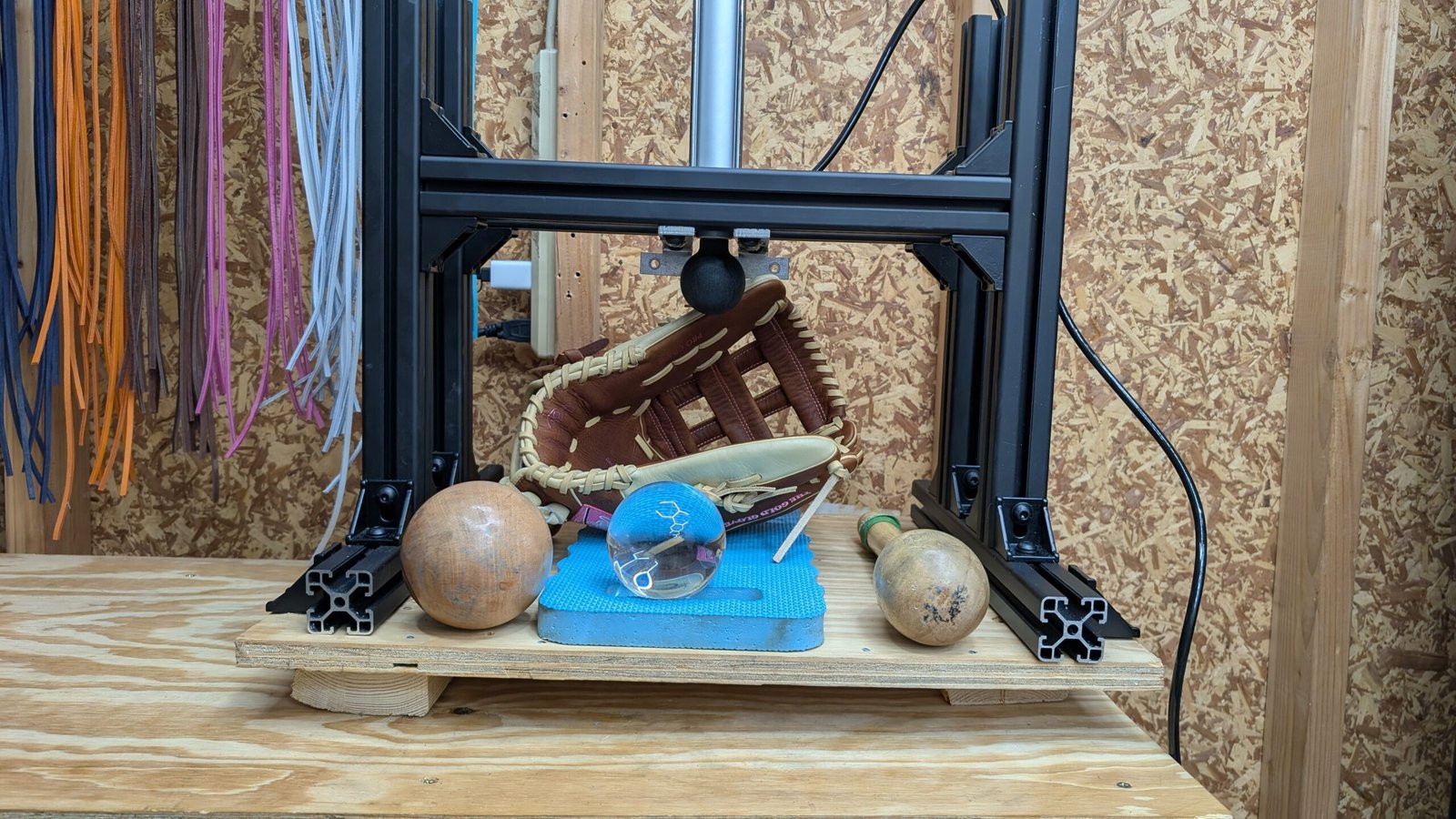 Baseball glove break-in